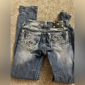 Miss me straight leg jeans size 28